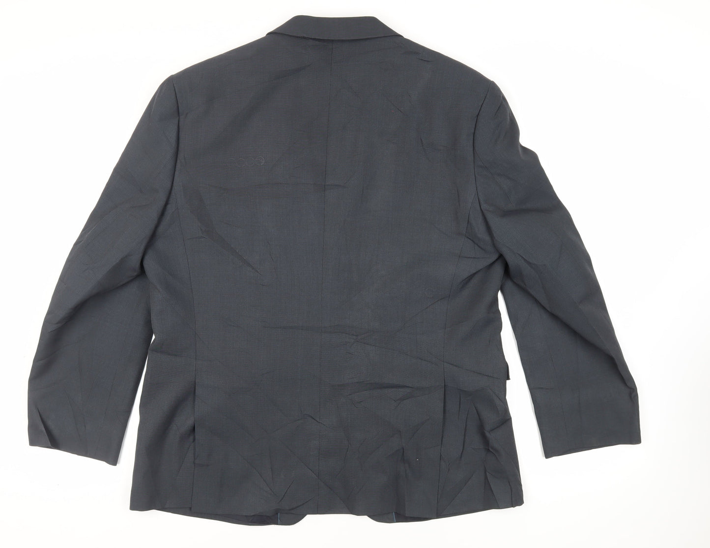 Mens UK Size 44 Greenwoods Regular Blue Suit Jacket