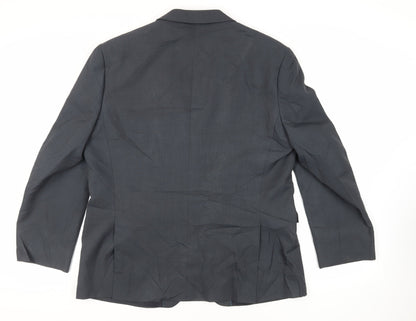 Mens UK Size 44 Greenwoods Regular Blue Suit Jacket