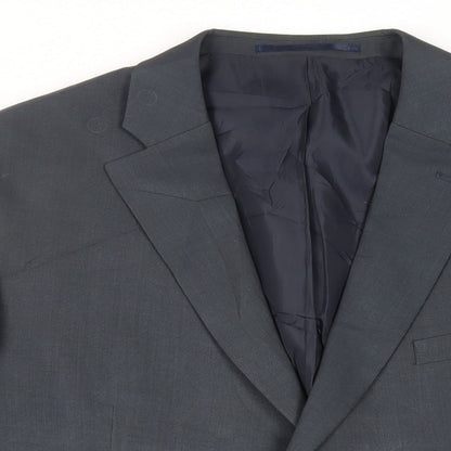 Mens UK Size 44 Greenwoods Regular Blue Suit Jacket