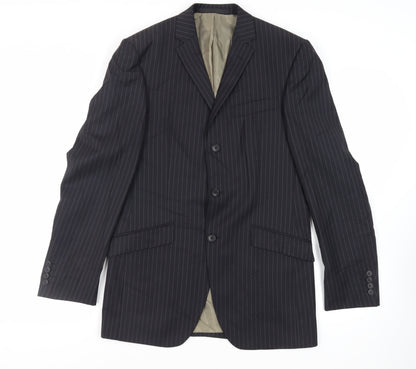 Mens UK Size 38 Marks and Spencer Regular Black Suit Jacket