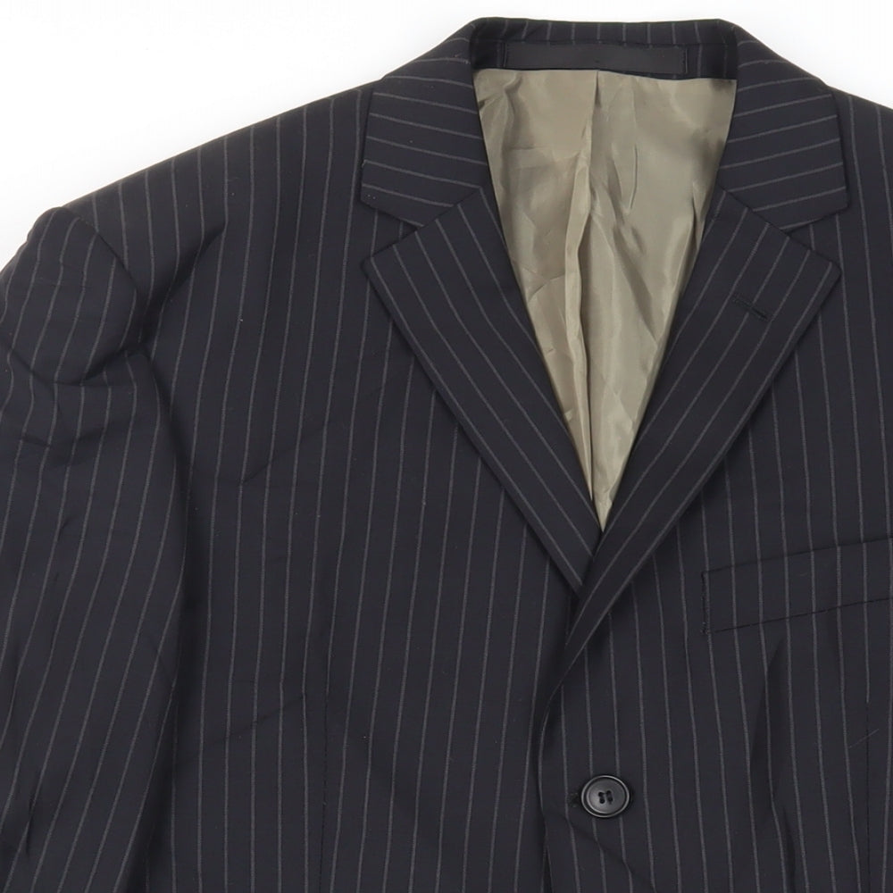 Mens UK Size 38 Marks and Spencer Regular Black Suit Jacket