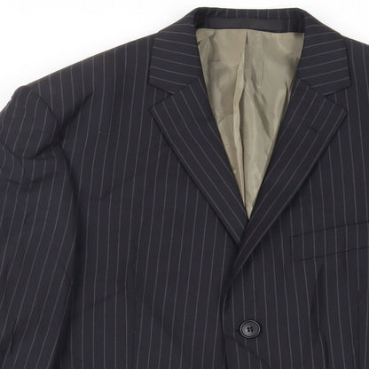 Mens UK Size 38 Marks and Spencer Regular Black Suit Jacket