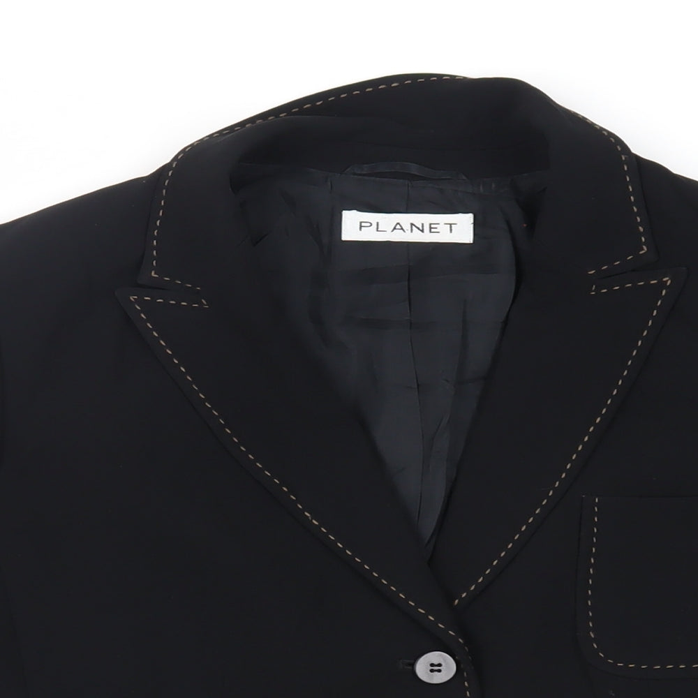 Womens UK Size 12 Planet Black Jacket