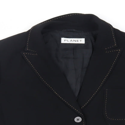 Womens UK Size 12 Planet Black Jacket