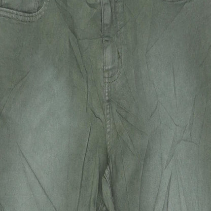Womens UK Size 14 Marks and Spencer Regular Fit Skinny Green Jeans