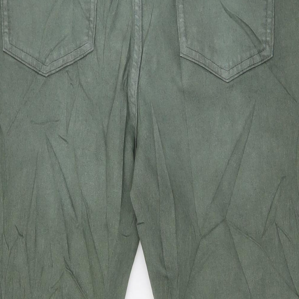 Womens UK Size 14 Marks and Spencer Regular Fit Skinny Green Jeans