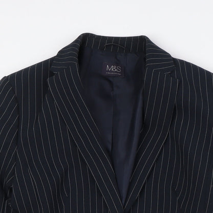 Womens UK Size 8 Marks and Spencer Blue Jacket