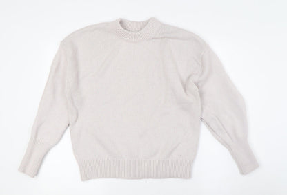 Womens UK Size XS H&M Purple Pullover Jumper
