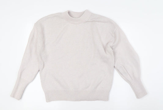 Womens UK Size XS H&M Purple Pullover Jumper
