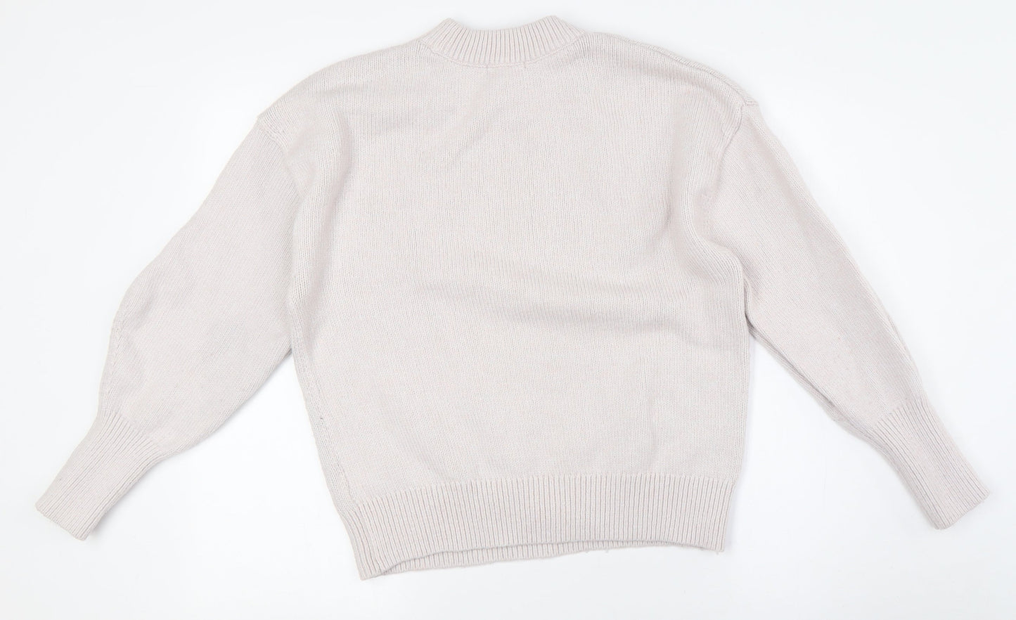 Womens UK Size XS H&M Purple Pullover Jumper