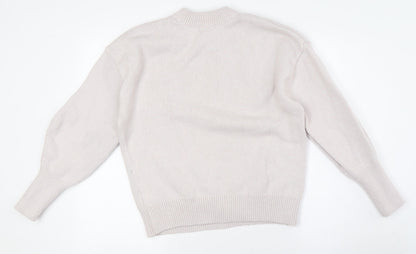 Womens UK Size XS H&M Purple Pullover Jumper