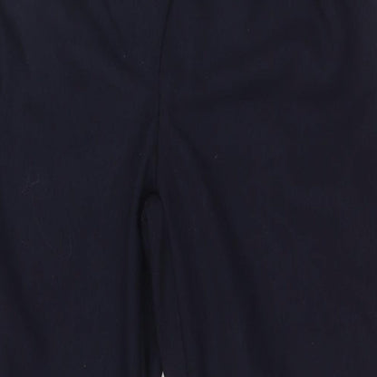4th Reckless Womens Blue Polyester Sweatpants Trousers Size 12 L28 in Regular Zip