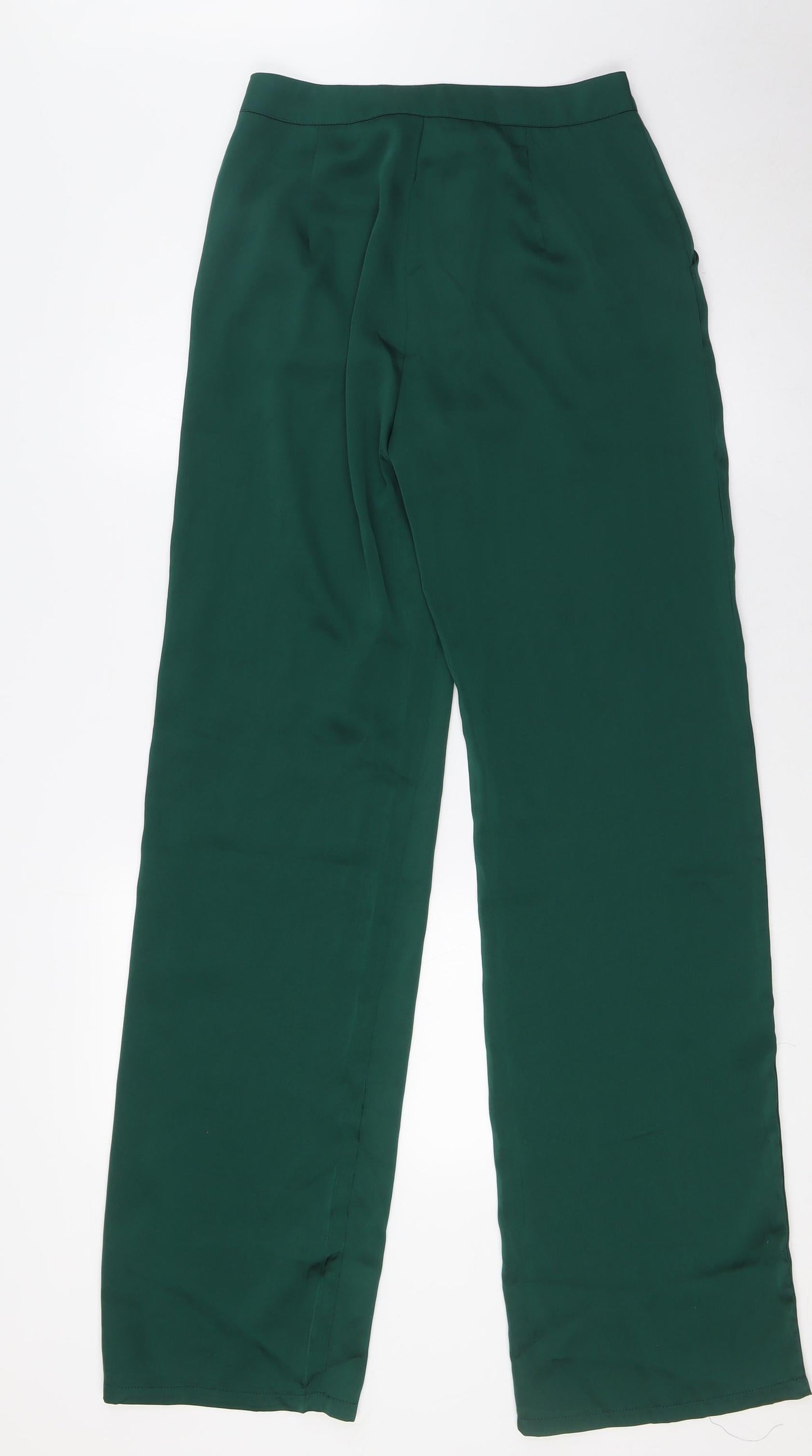 Womens UK Size 8 PRETTYLITTLETHING Regular Fit  Green Trousers