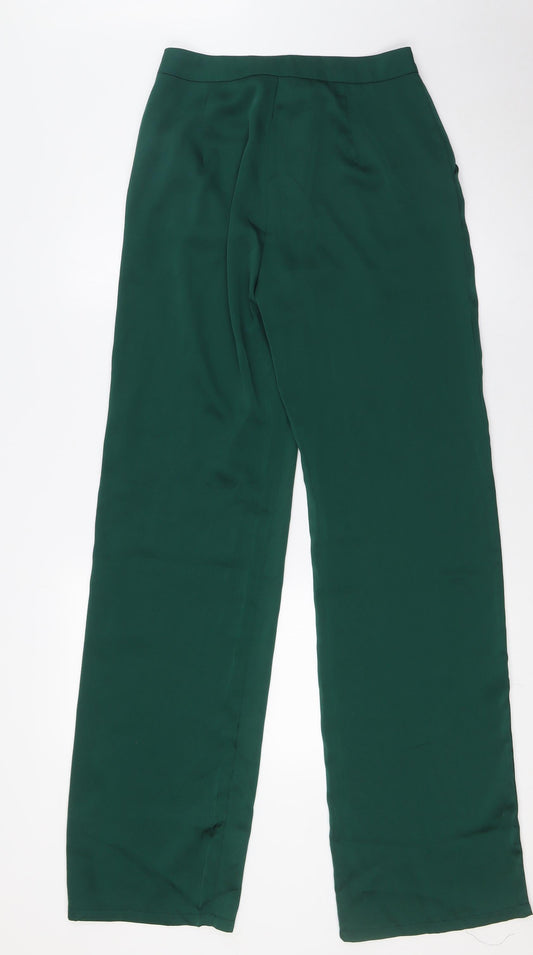 Womens UK Size 8 PRETTYLITTLETHING Regular Fit  Green Trousers