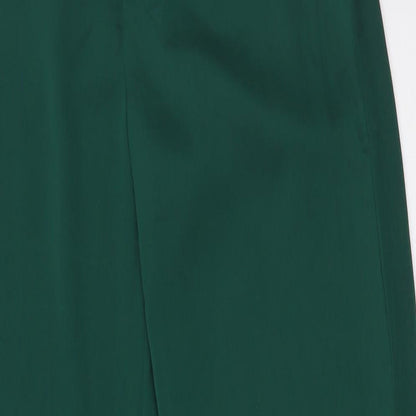 Womens UK Size 8 PRETTYLITTLETHING Regular Fit  Green Trousers