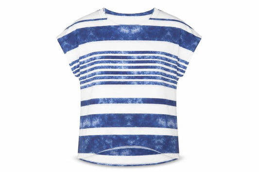 Womens UK Size S Paramour Blue Basic T-Shirt