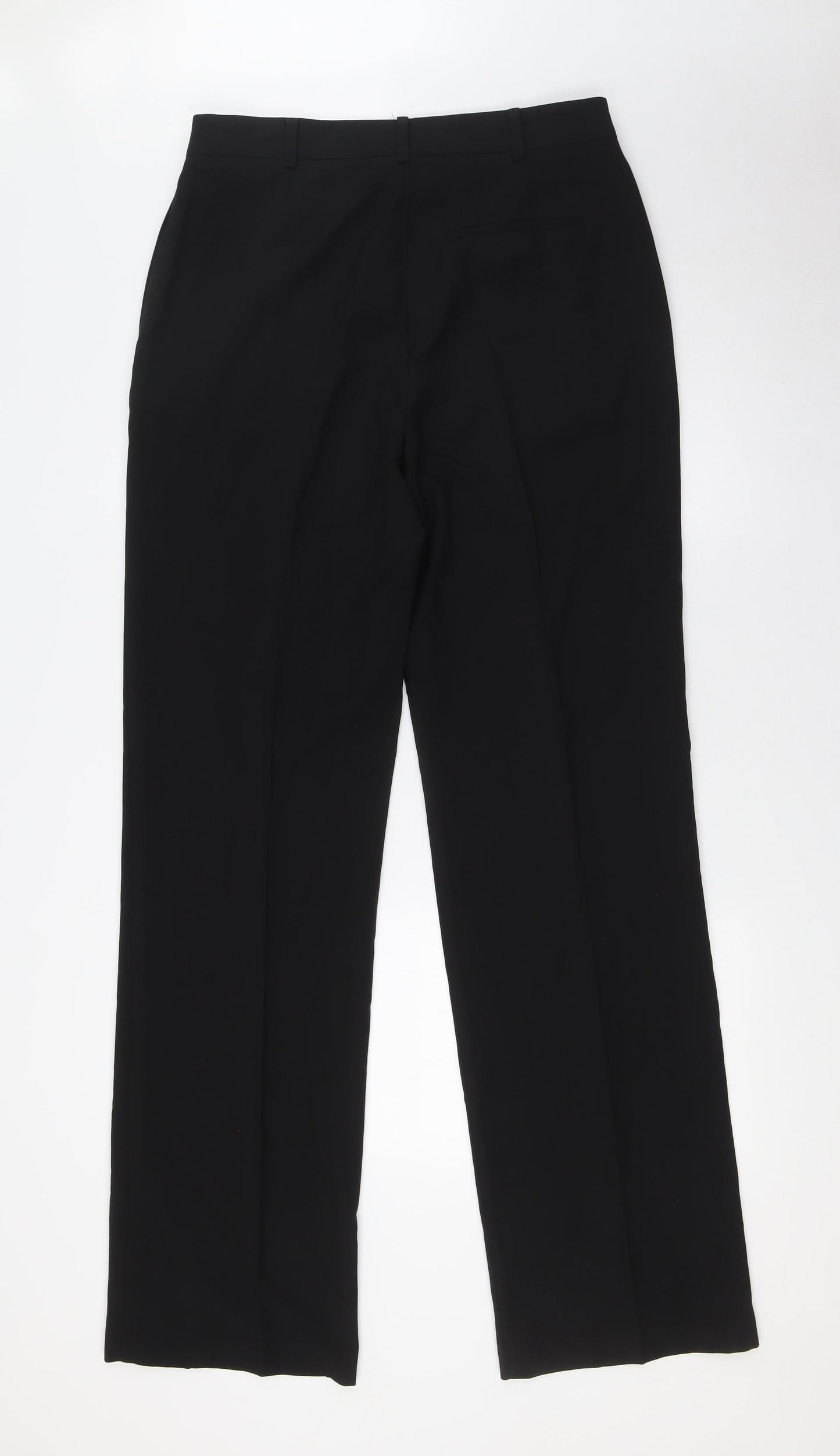 Womens UK Size 12 ASOS Regular Fit  Black Trousers