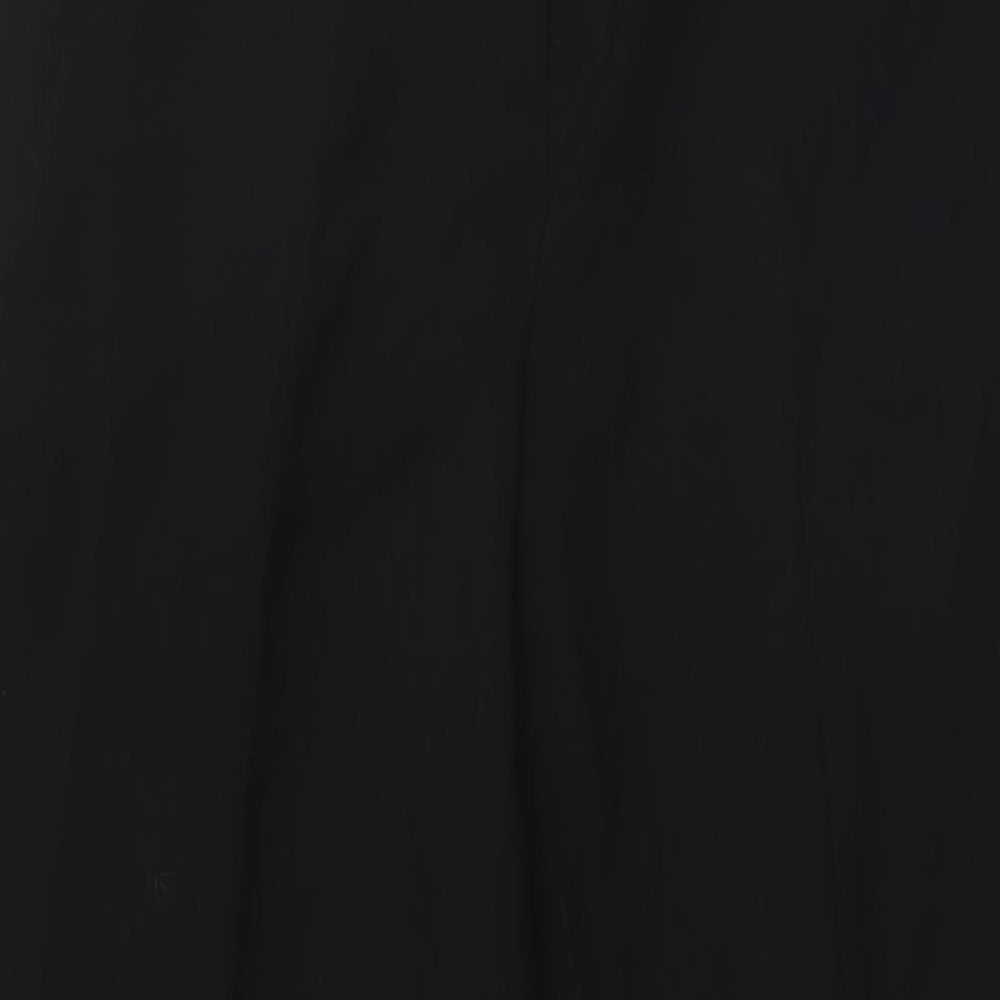 Womens UK Size 12 ASOS Regular Fit  Black Trousers