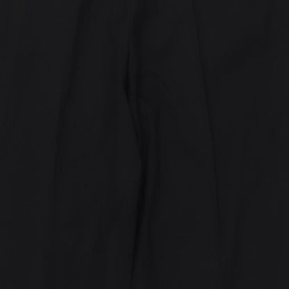 Womens UK Size 12 ASOS Regular Fit  Black Trousers