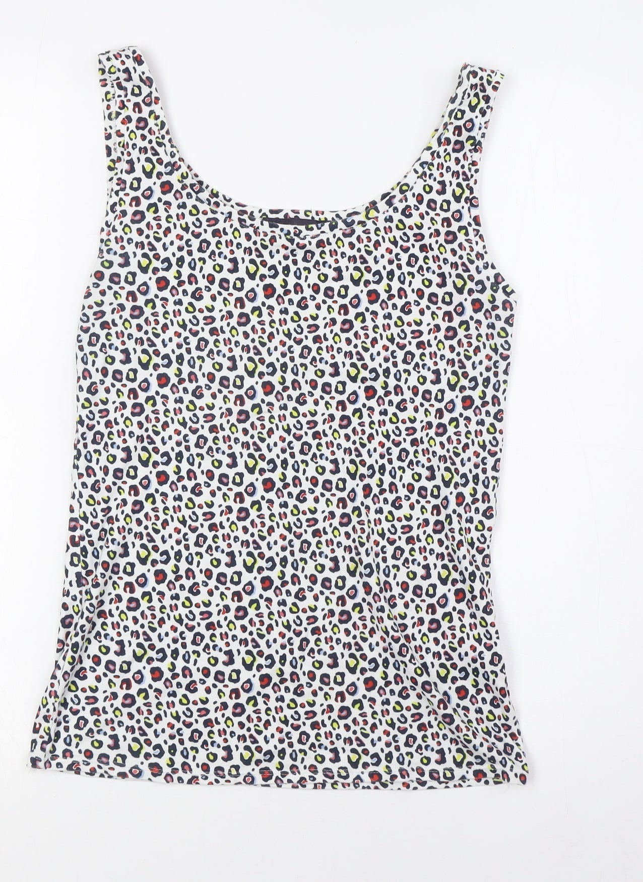 Womens UK Size 10 Marks and Spencer Multicoloured Basic Tank