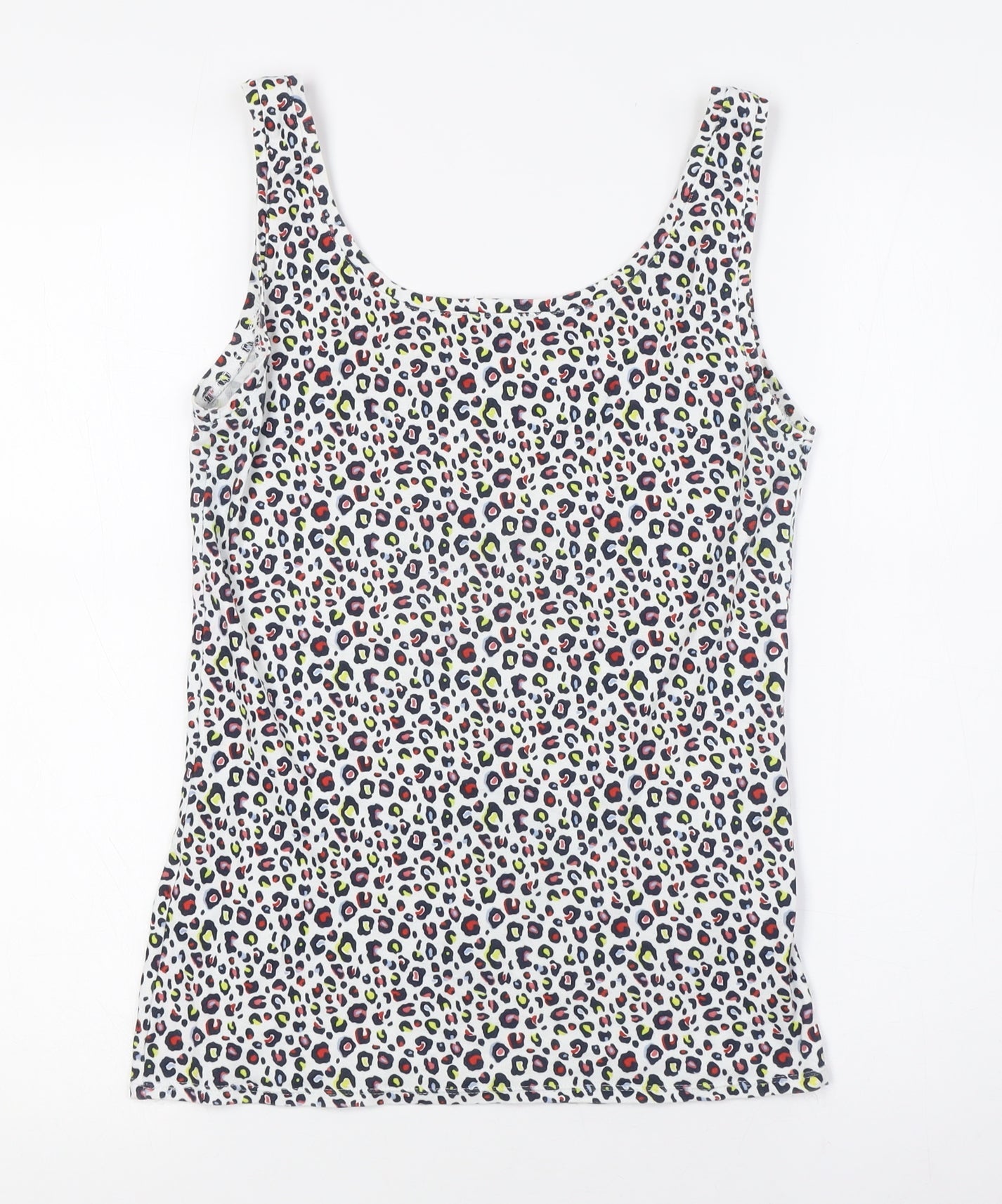 Womens UK Size 10 Marks and Spencer Multicoloured Basic Tank