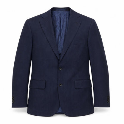 Marks & Spencer Mens Blue Wool Jacket Suit Jacket Size 38 Regular