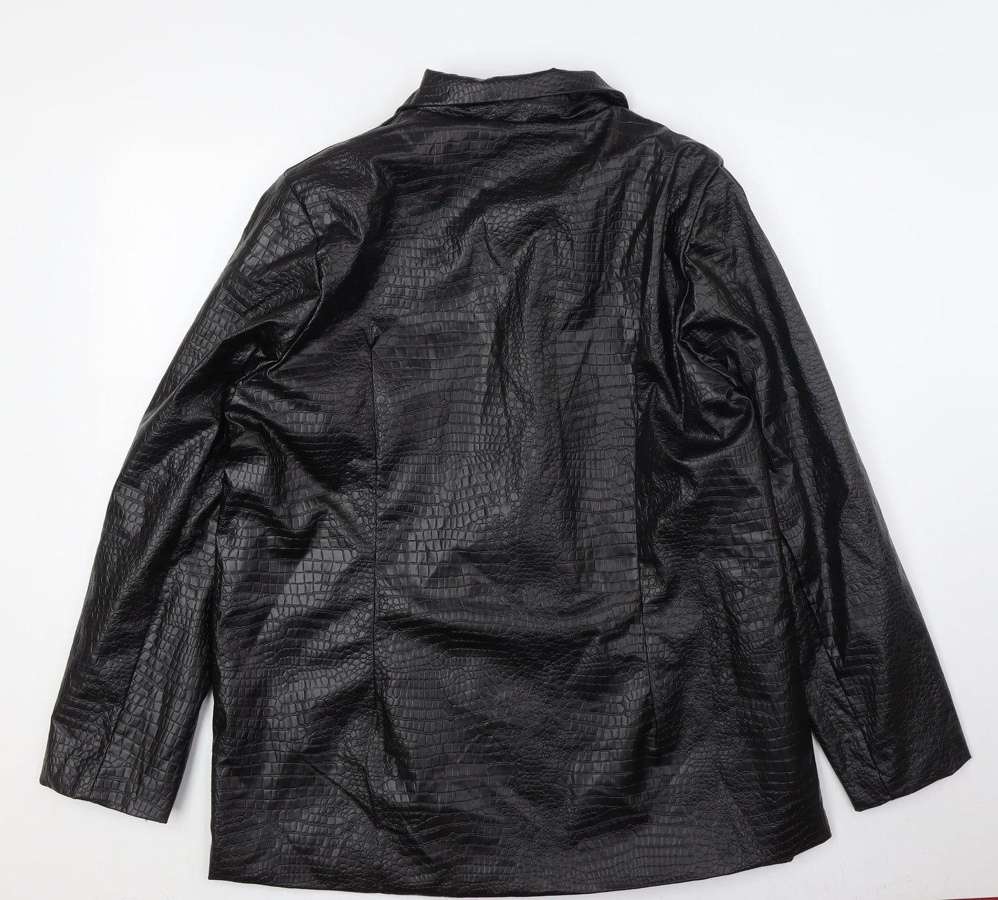Womens UK Size 14 Boohoo Black Jacket