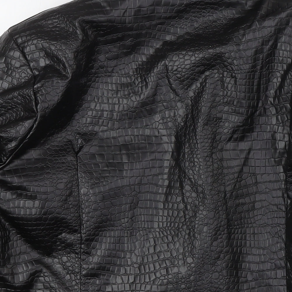 Womens UK Size 14 Boohoo Black Jacket