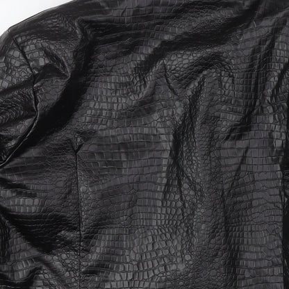 Womens UK Size 14 Boohoo Black Jacket