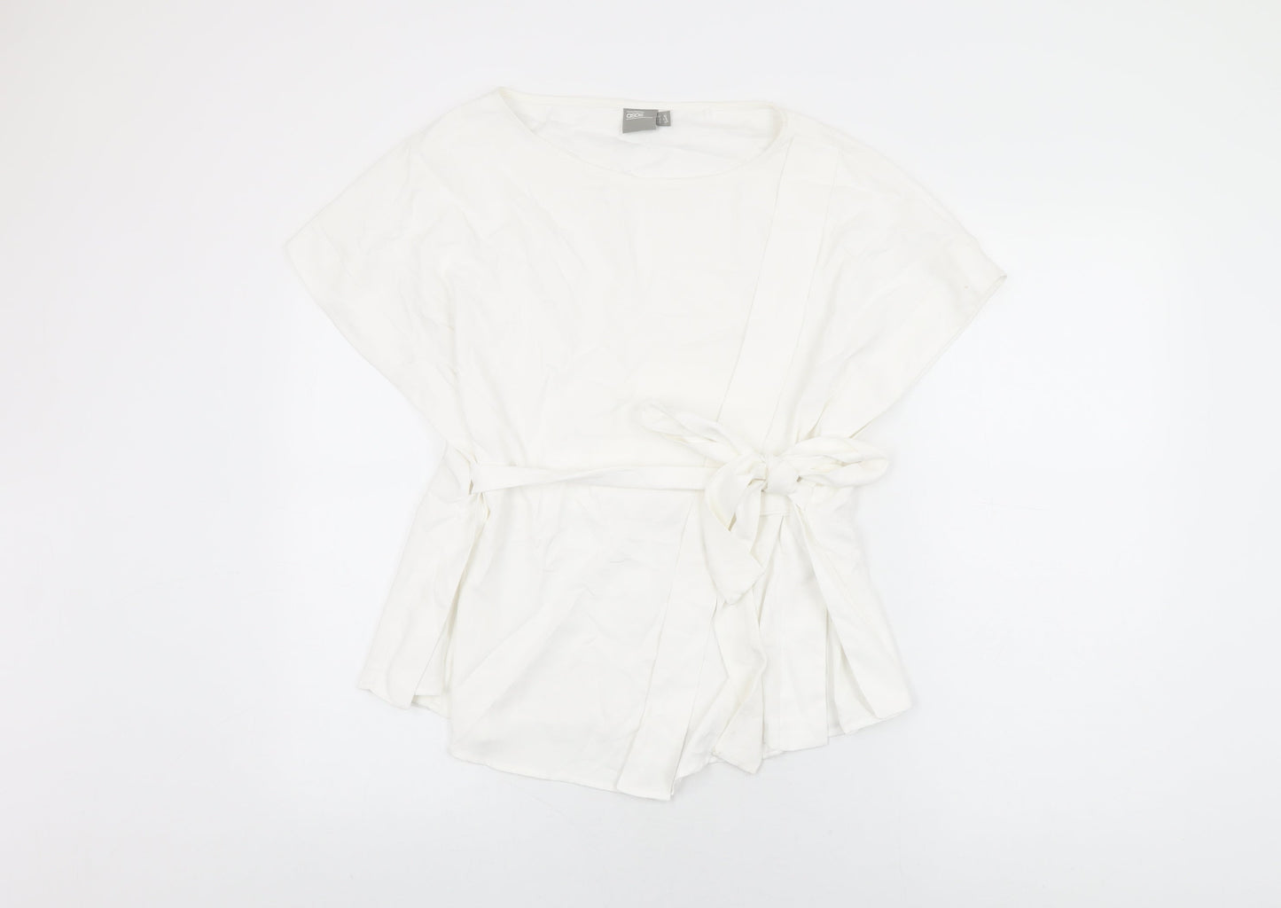 Womens UK Size 14 ASOS White Basic T-Shirt