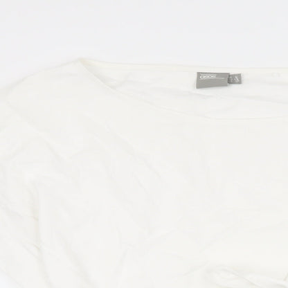 Womens UK Size 14 ASOS White Basic T-Shirt