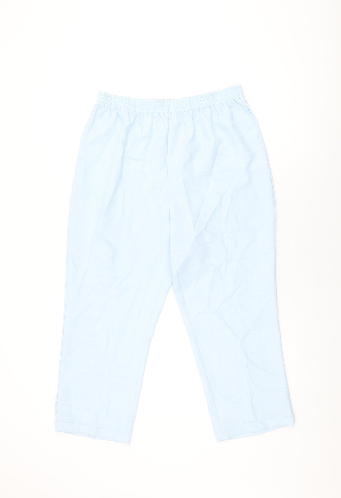 Womens UK Size 14 Damart Regular Fit  Blue Trousers