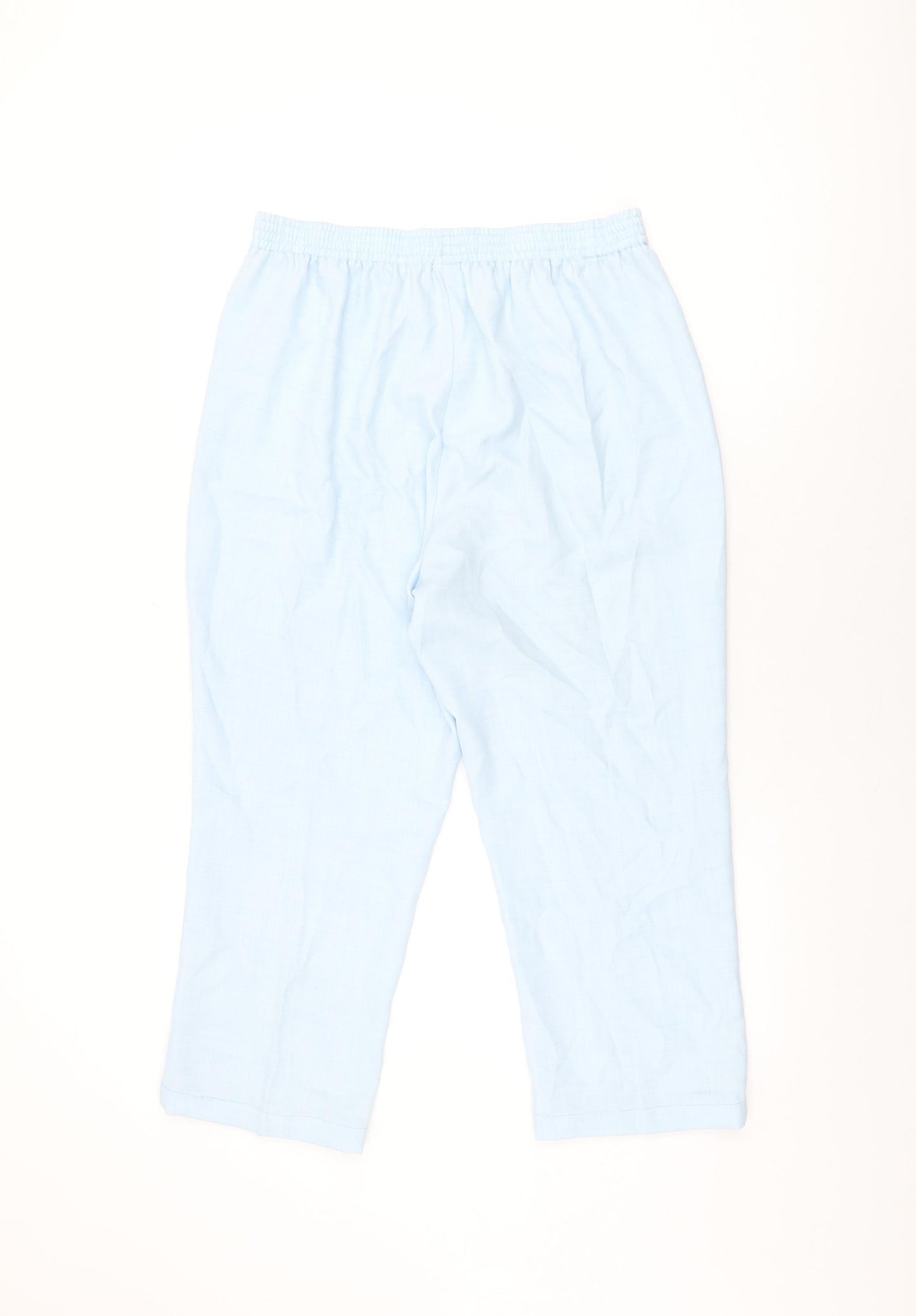 Womens UK Size 14 Damart Regular Fit  Blue Trousers