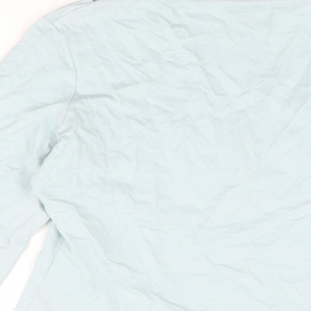 Womens UK Size 12 NEXT Blue Basic T-Shirt
