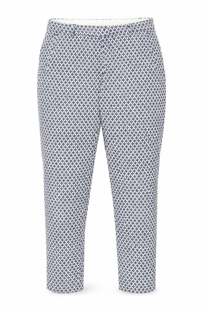 Womens UK Size 10 H&M Regular Fit  Blue Trousers