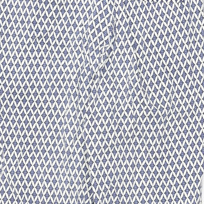 Womens UK Size 10 H&M Regular Fit  Blue Trousers