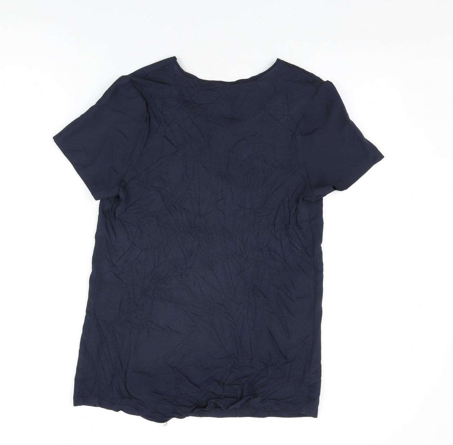 Womens UK Size 12 NEXT Blue Basic T-Shirt