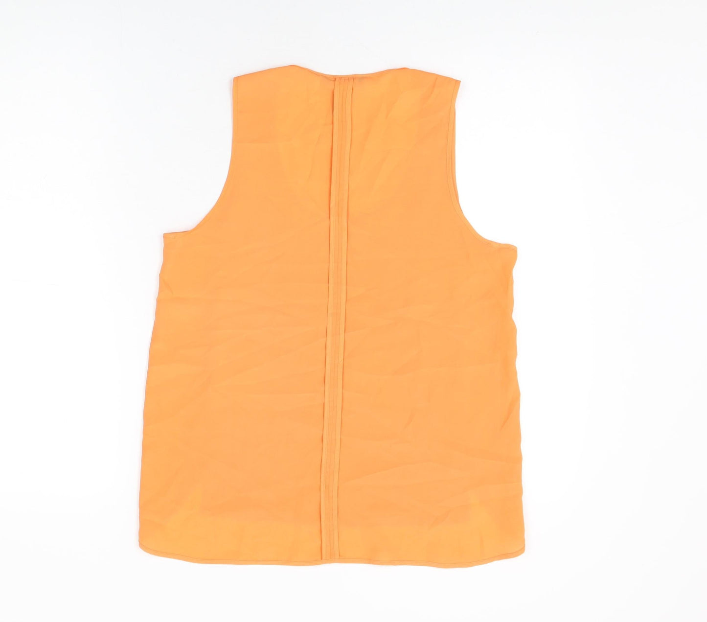Womens UK Size 8 H&M Orange Basic T-Shirt