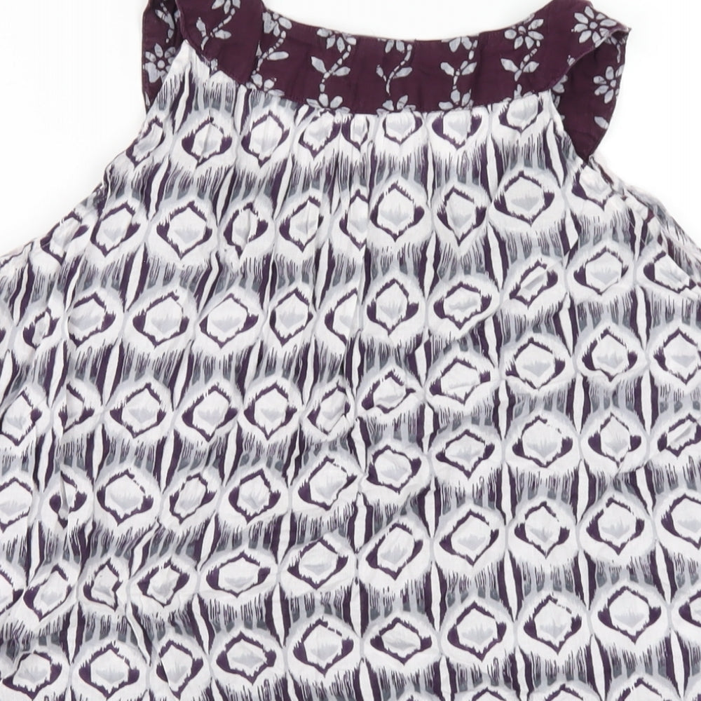 Womens UK Size 14 Klass Purple Basic Blouse