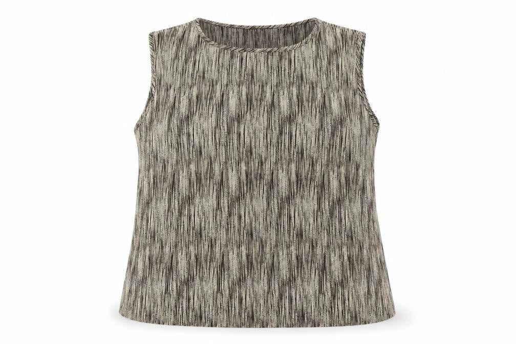 Womens UK Size 20 AMARANTO Brown Basic Tank