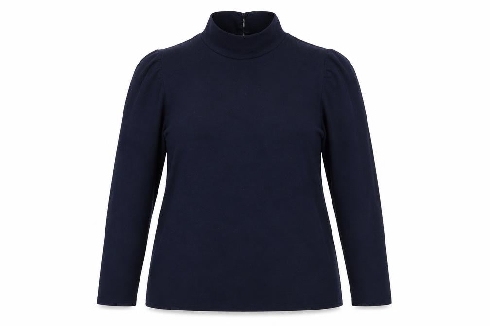 Womens UK Size 18 M&Co Blue Basic T-Shirt