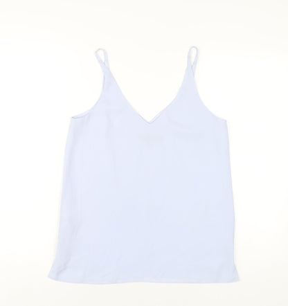 Womens UK Size 8 Topshop Blue Camisole Tank