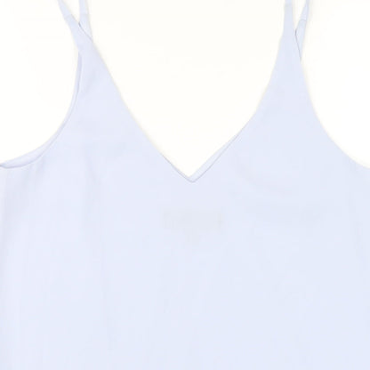 Womens UK Size 8 Topshop Blue Camisole Tank