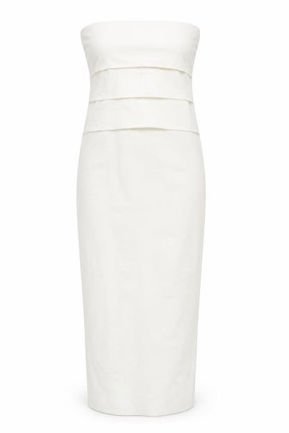 Zara Womens White Viscose Bodycon Size S Square Neck Pullover