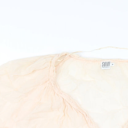Womens UK Size M Saint Tropez Clothing Pink Basic T-Shirt
