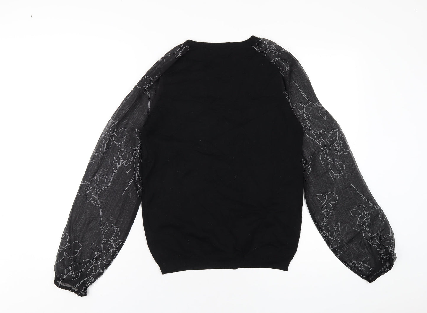 Womens UK Size 10 NEXT Black Pullover Jumper