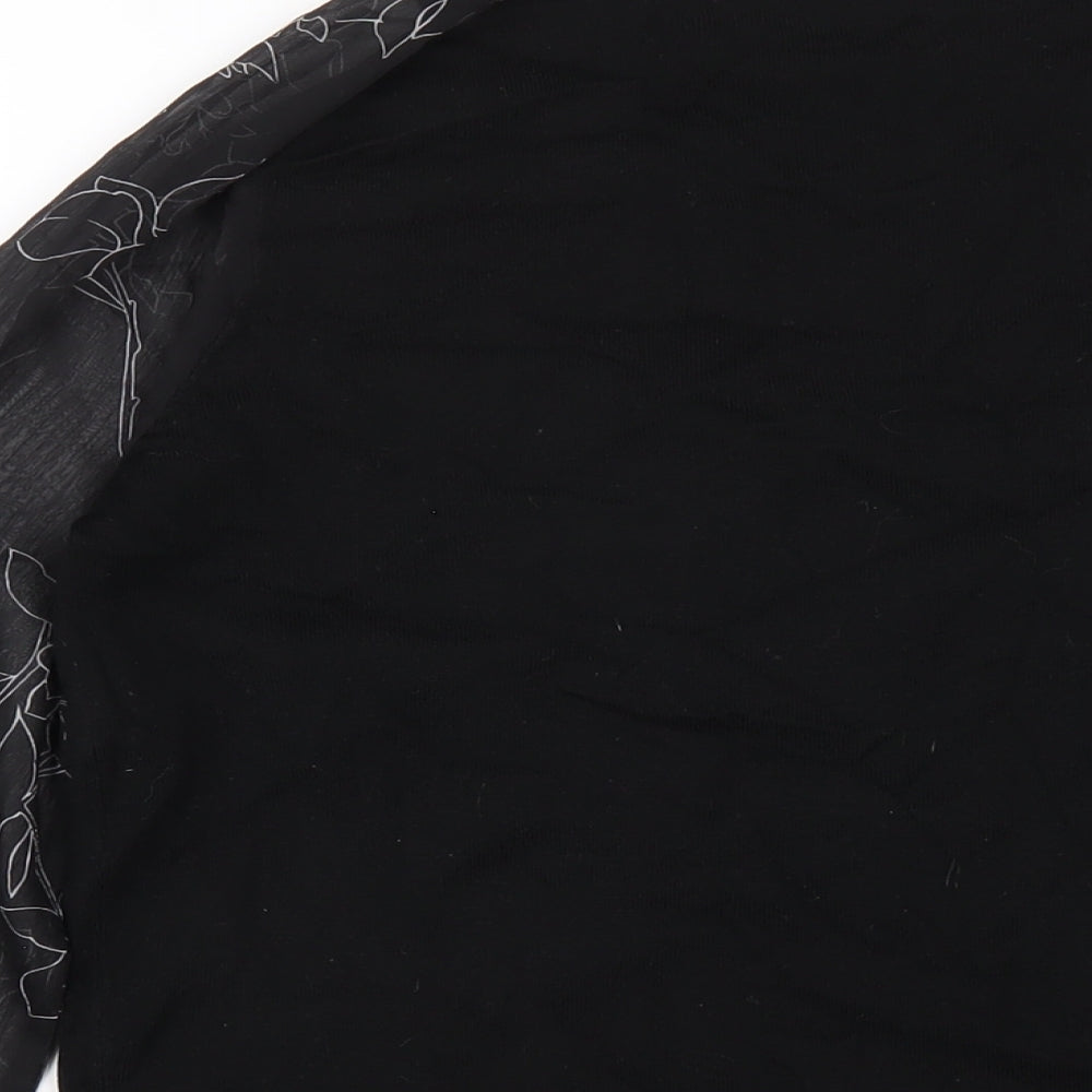 Womens UK Size 10 NEXT Black Pullover Jumper