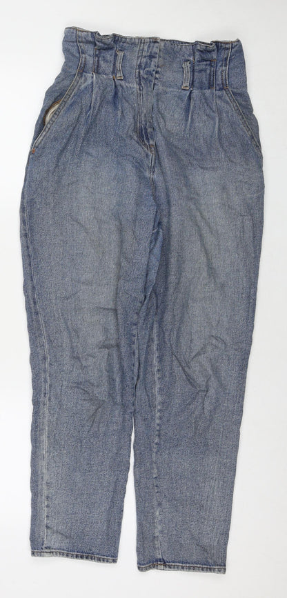 Womens UK Size 6 H&M Regular Fit Straight Blue Jeans