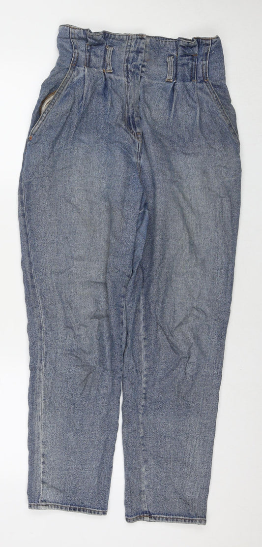 Womens UK Size 6 H&M Regular Fit Straight Blue Jeans