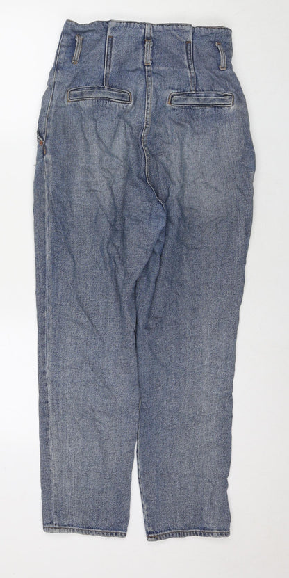 Womens UK Size 6 H&M Regular Fit Straight Blue Jeans